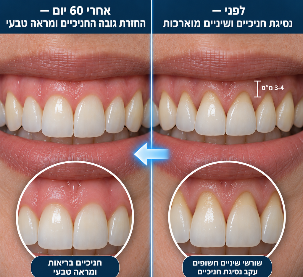 GumRenew Pro - טיפול אור אקטיבי בחניכיים ב-12 דקות ביום